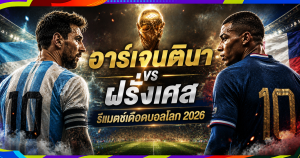อาร์เจนตินา vs ฝรั่งเศส รีแมตช์เดือดบอลโลก 2026 กับกระแส ราคาบอลโลกวันนี้