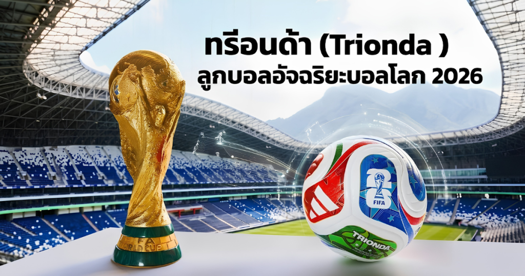ทรีอนด้า (Trionda) ลูกบอลอัจฉริยะบอลโลก 2026