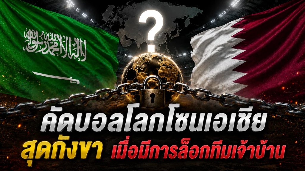 คัดบอลโลกโซนเอเชีย สุดกังขา! เมื่อมีการล็อกทีมเจ้าบ้าน