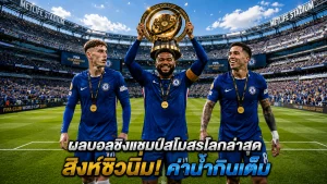ค่าน้ำ/อัตราต่อรองกินเต็ม | ผลบอลชิงแชมป์สโมสรโลกล่าสุด สิงห์ซิวนิ่ม!