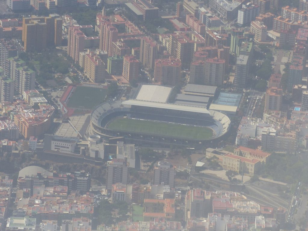 สนาม Estadio Heliodoro Rodríguez López ของเตเนริเฟ