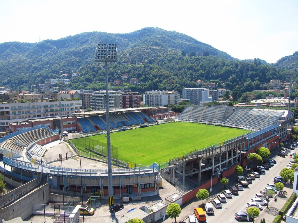 สนาม Stadio Giuseppe Sinigaglia ของโคโม